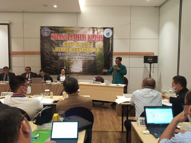 Sambutan Moderamen "Pdt Kalvinsius Jawak"